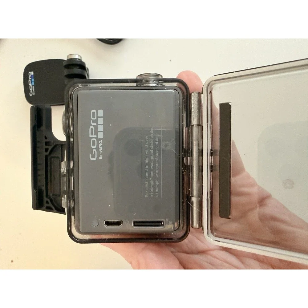 GoPro Hero+ plus 2015 with Accessories, Action Waterproof Case Video Camera